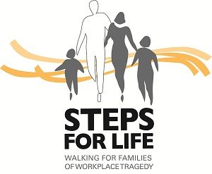 Steps for Life logo