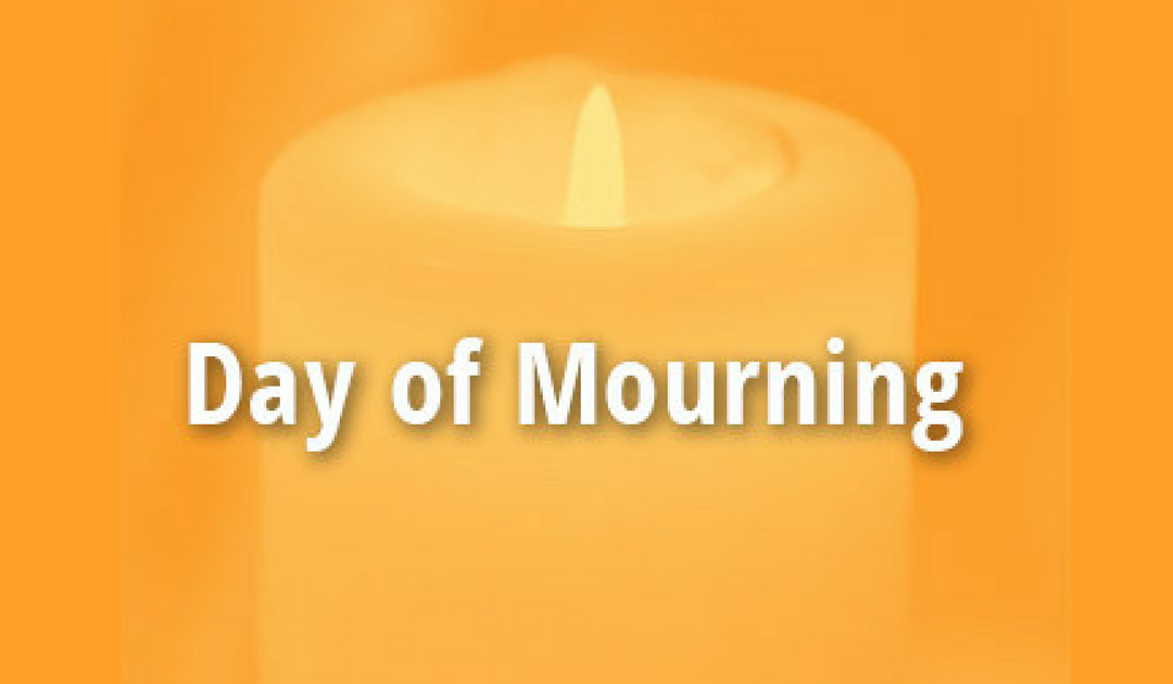 Day of Mourning: Ripples on the pond
