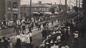 Labour Day Parade early 1900s Queen St Toronto