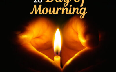 Lighting a Candle this Day of Mourning